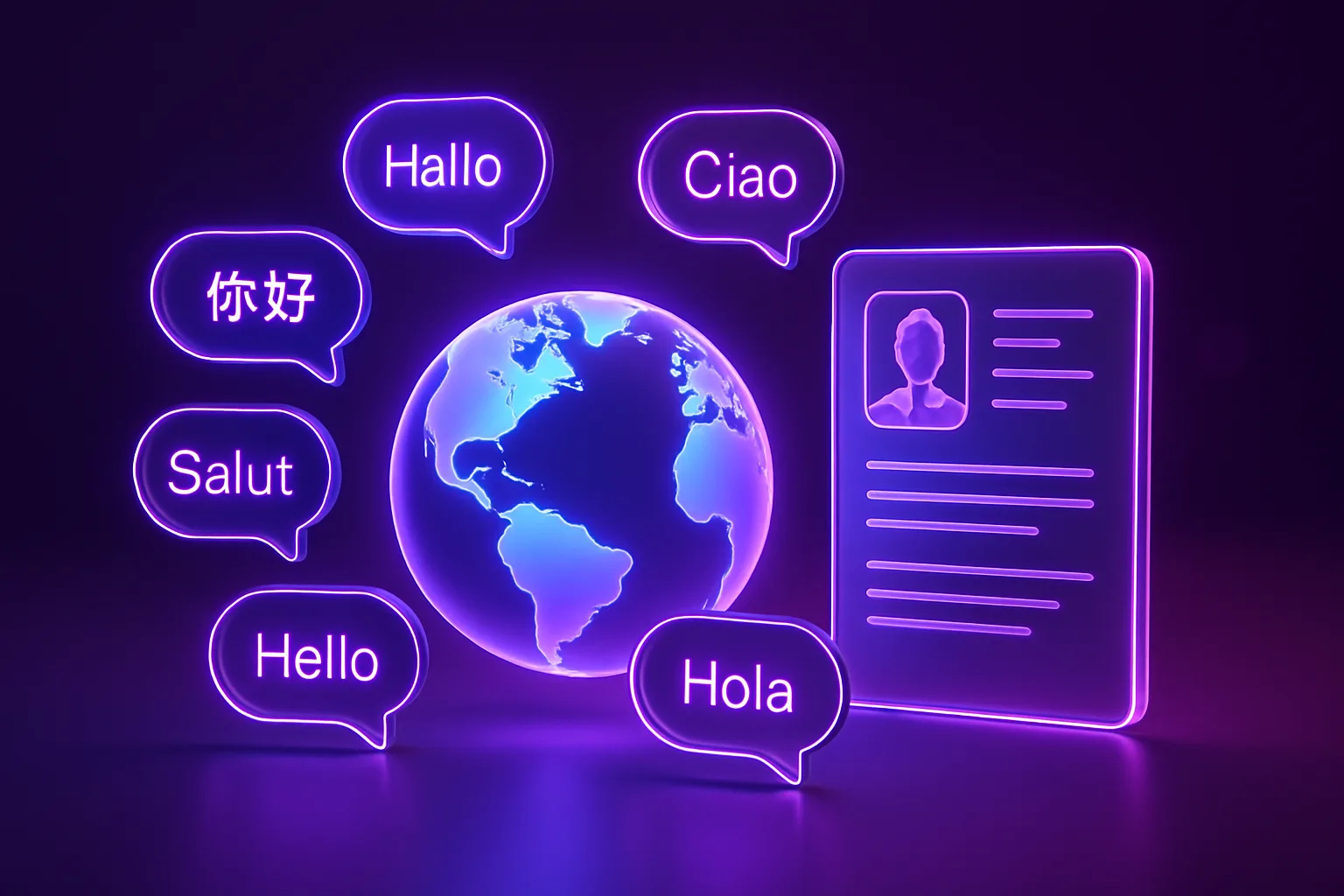 Resume Translator preview